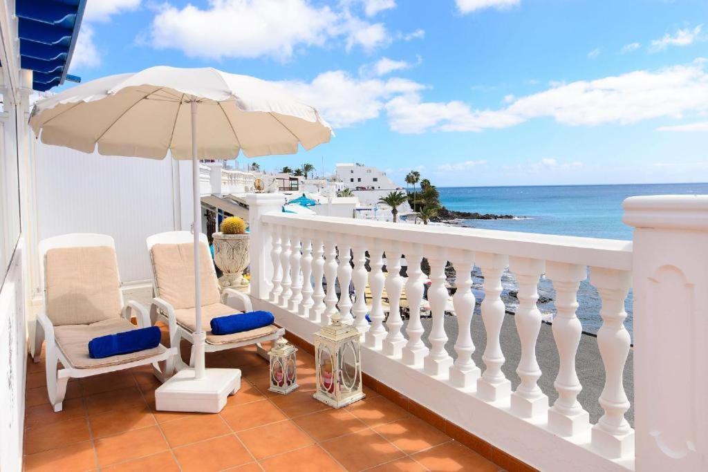 Balcon Al Mar Apartment Tias Bagian luar foto